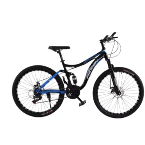 Adult Mountain Bike for Men Women 21-speed Front/rear Disc Brakes Eco-friendly Commuting & Racing Road Bike