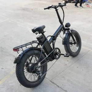 Adult Off Road Electric Bike Fat Tyre Mountain Ebike Bicycle Foldable Electric Bicycle