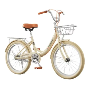 Adult Women’s Commuter City Bike High Carbon Steel Frame Dual Disc Brakes 20 26 Inch Wheels