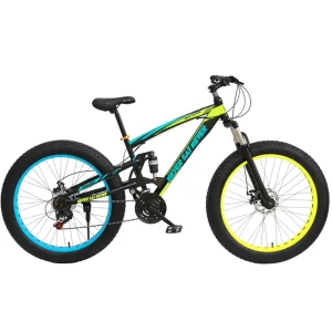 Adults Men’s Unisex Mountain Bike Double Disc Suspension Fork High Carbon Steel Frame Aluminum Alloy Rims 26 Inch Wheels 21-24