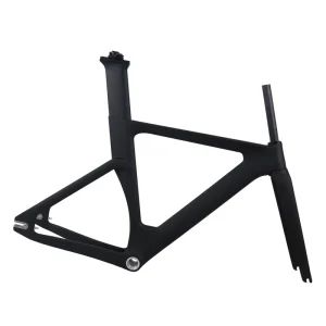 Aero Track Bike Frame Carbon Fiber T800 Bicycle Road Frames Fixed Gear Bike Frameset Fork Seat Post Frame TR013