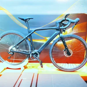 All Terrain Carbon Gravel Electric Bike by Carbon Road Bike Frame Driven by BAFANG M820