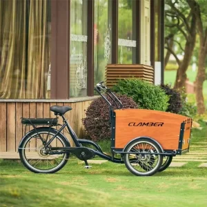 Alloy Frame Family Cargo Bicycle Three Wheel Electric Cargo Bike