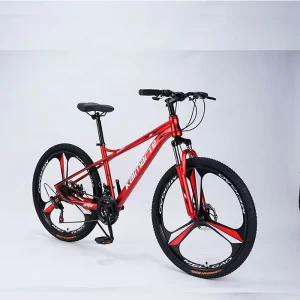 Aluminium Alloy Frame 26 Inch Men’s Mountain Bike 21 Speed Mag Alloy Integrated Wheels Forth Aluminum Alloy