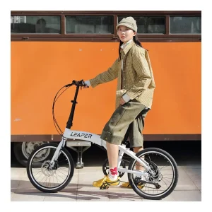 Aluminum Alloy Disc Brake City Sport Leisure Urban 7 Speed 20 Inch Tire Adult Folding Bike with Foldable Pedals