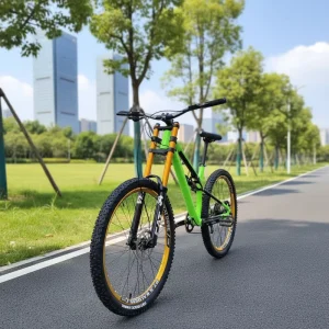 Aluminum Alloy Full Shockproof Frame Mountain Bike 27.5″ Rear Suspension 11-Speed Hydraulic Disc Brakes Soft Tail Cross