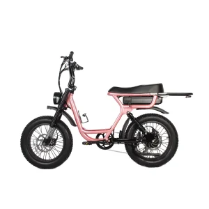 Australia 52V 1000W Elektrische Fiets Vintage Bobber Moped Fat Tire Retro Electric Bike Bicycle E Bike