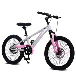 BDF Factory Peddle Bike Outdoor Children Cycle 18 20 22 24Inch Mtb Road Bike Pink for Kids Girls 7 10 Years