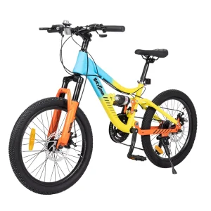 BICYSTAR New Model 12/16/18/20 Inch Kids’ Mountain Bike Single Speed Cycle Boys with MTB Frame Basket