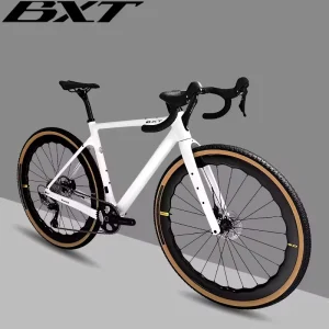 BXT Gravel Bike T1000 Carbon Fiber Disc Brake Super Light 700*40C GRX RX820 12S Full Internal Routing Road Carbon Gravel Bicycle