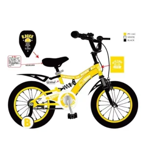 Baby Toy Kids Bicycles with Basket Colorful New Model Cool Kids Bicycles Factory Yellow 16″ 20″ Youth Bikes 4 to 12 Years