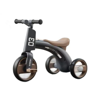 Balance Car Outdoor and Indoor Foot Kids Scooter 3 Wheels Cars Toys Children Balance Bike Sliding Music Balance Car for Kids