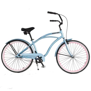 Beach Cruiser Bike Bicycle 26 Inch Beach Bike for Womens OEM Custom Adult Beach Bicycle