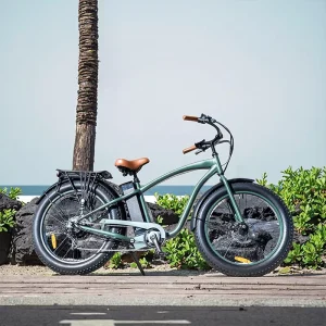 Beach Cruiser EBike 500 W Electric 26-Inch 4.0 Fat-Tire Bicycle 48V