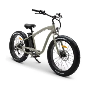 Beach Cruiser Ebike 26×4″ Electric Bike 52V 1000W Electronic Hydraulic Disc Brakes >60km Range Fat Tire