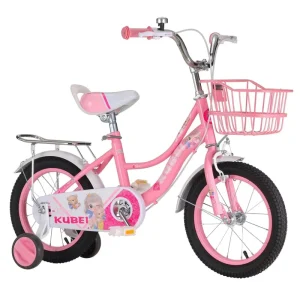 Bicycle For Kids Boys And Girls 14 16 Inch Steel Fork Pedal Bike Pink Bicycles For Kids