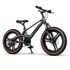 Bicycle Men’s Women’s 6-12 Years Old Ultra-Light Magnesium Alloy Mountain Bike Dual Disc Brakes 100kg Load Capacity