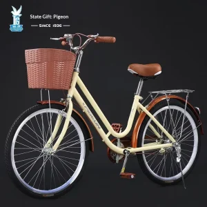 Bicycle Women’s Men’s Adult Lightweight 24 Inch 26 Inch Commuter Bike City Transport College Student Work High Carbon
