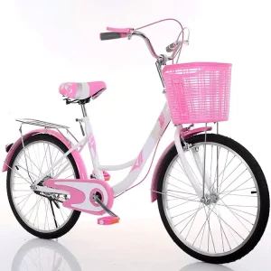 Bicycle for Women City Bike Cycle Women’s 26 Inch High Carbon Steel Frame Fashion Bicycle City Bike for Adult