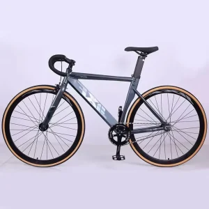 Bike Aluminum Alloy Outdoor Sports Single Speed 700C Road Bicycle Urban Bike Black Red