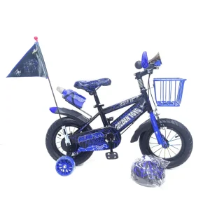 Bike Classic Style Kids Bike 12 Inch 4 Wheels Factory Price With Flag Helmet