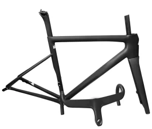 Bike Frame Carbon Fiber 700c Bicycle Carbon Track Frame With Fork Seatpost Road Bicycle Frameset T1100