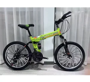 Boy 7-12 Years Old 20-Inch Single Speed Disc Brake Steel Frame Mountain Bike for Primary School Students