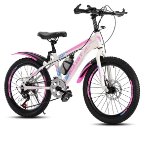 Boys and Girls Mountain Bike Princess Style 7 8 10 12 15 Year Old Middle and High School Students Disc Brake Mountain Bike