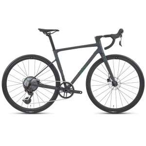 C6 Aluminum Gravel Bike with 700c Carbon Fork 24 Speed Thru Axle Full Hydraulic Disc Brake