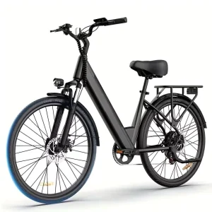 CE Certified Electric City Bike 250W Brushless 7-Speed Bike Eletrica Electronic Features 36V Lithium Battery Pedal-Assist Urban