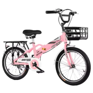 CE Certified Single Speed Aluminum Alloy Fork Kids Bike for Over 8 Years Old