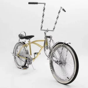 CG West Coast Style 20″ Lowrider Custom Bike Retro Harley Inspired Chicano Chopper with Handmade Details