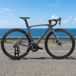 CYCLONE 3rd Gen Carbon Road Bike 700C SHIMANO 105 24 Speed Hydraulic Disc Brake Aluminum Rims Aero Frameset 9.0kg Lightweight