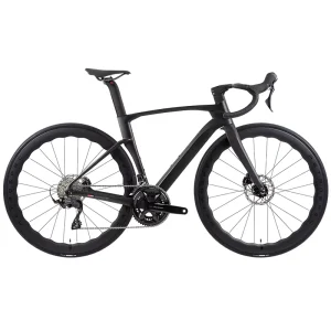 CYCLONE 3rd R7120 Budget Friendly Carbon Fiber Road Race Bike 24 Speed Shift Hydraulic Disc Brake with Wind Breaking Features
