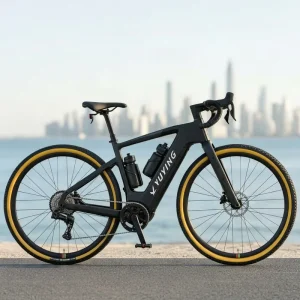 Carbon Electric Gravel Bike Bafang M820 Central Motor 250W 36V 15Ah Lithium Battery 12 Speed Hydraulic Disc Brake E Bike