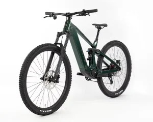 Carbon Electric Mountain Bike EM19 Wheeltop Wireless 12S Men’s Downhill Full Suspension Bicycle 29 27.5 Inch Ebike