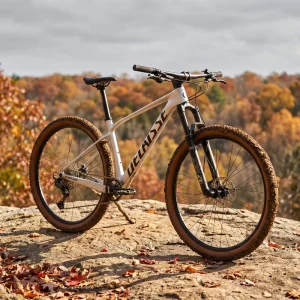 Carbon Fiber 29er Hardtail MTB with Aluminum Alloy Suspension Fork 12 Speed Disc Brake Lightweight Cross Country Trail Bike