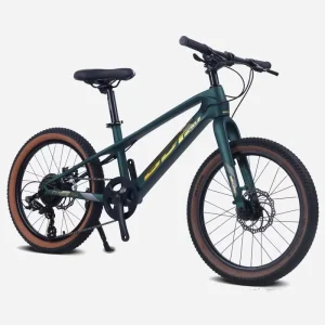 Carbon Fiber Children Mountain Bike 20/22 Inch Variable Speed Lightweight High End Teens Outdoor Cycling Bicycle for Boys Girls