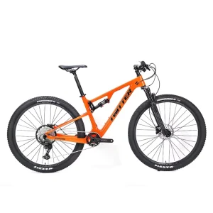 Carbon Fiber Dual Suspension Mountain Bike Deore 12S Men’s Downhill Fully Suspended Bike 29 Inches