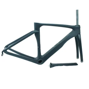 Carbon Fiber Fixed Frame Fork With Seat Post Fitting for Track Bicycle and Fixed Bicycle