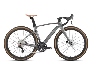 Carbon Fiber Grave Sensah 24 Speed 38c 40c Full Hydraulic Disc Brake Road Gravel Bike