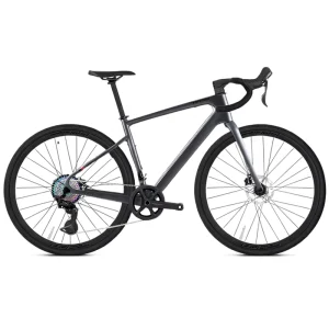 Carbon Fiber Lightweight Gravel Off Road Bike 12 Speed Double Disc Brake 38C Wide Tire Front Suspension Hard Frame 700C Wheels