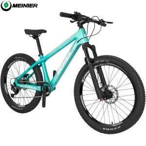 Carbon Fiber Mountain Bike With Suspension Fork 24 Inch Youth Sport Bike Disc Brake Carbon MTB Bike