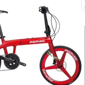 Carbon Fiber Portable Folding Bike Factory Direct Genuine Guarantee Subway-Friendly Model