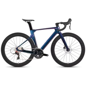 Carbon Fiber Road Bike GLC-016 Double Disc Brake Integrated Cable Routing for Speed Enthusiasts