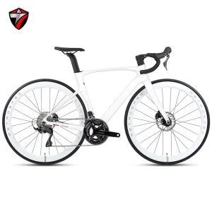 Carbon Road Bike With Complete Groupset 24 Speed 105 r7100 Carbon Fiber Rim Hydraulic Disc Brake Road Bicycle