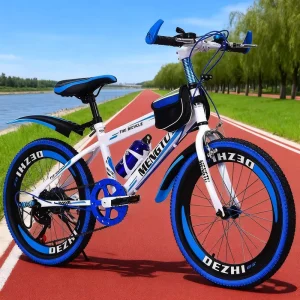 Carbon Steel Frame 18 Inch Kids Mountain Bikes Boys Girls Children Mtb Bicycles Bike 20 Polegadas