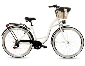Cargo City Bicycles 26 Inch 7 Speed Aluminum Alloy Fork City Bike for Ladies Men Adults Directly Supply