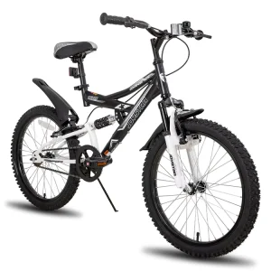 Children Bicycle Black Blue Sport Cycling MTB Full Suspension 20 Inch Mountain Kids Bike for Boys