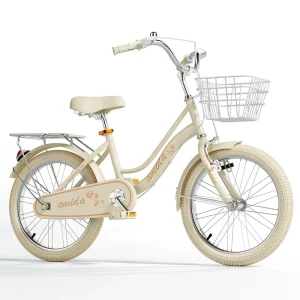 Children Bicycle Student Bike Older Kids Bike 20 Inch and 22 Inch Bikes for Boys and Girls No Brakes